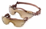 Doggles Copper Frame with Gold Mirrored Lens