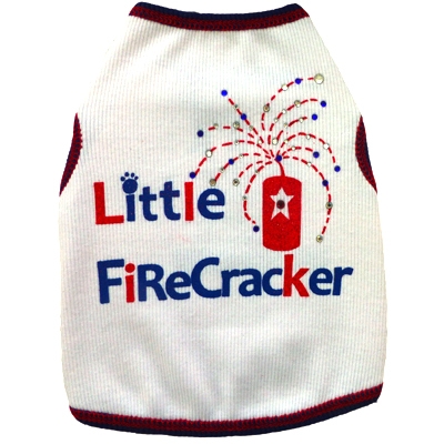 Little Firecracker Dog T-Shirt