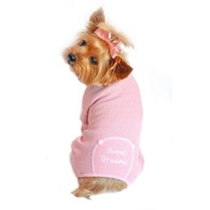 Sweet Dreams Dog Pajama Pink