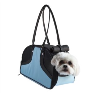 ROXY Turquoise and Black Dog Carrier